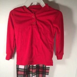 Candlesticks boys 2t pajama set fuzzy